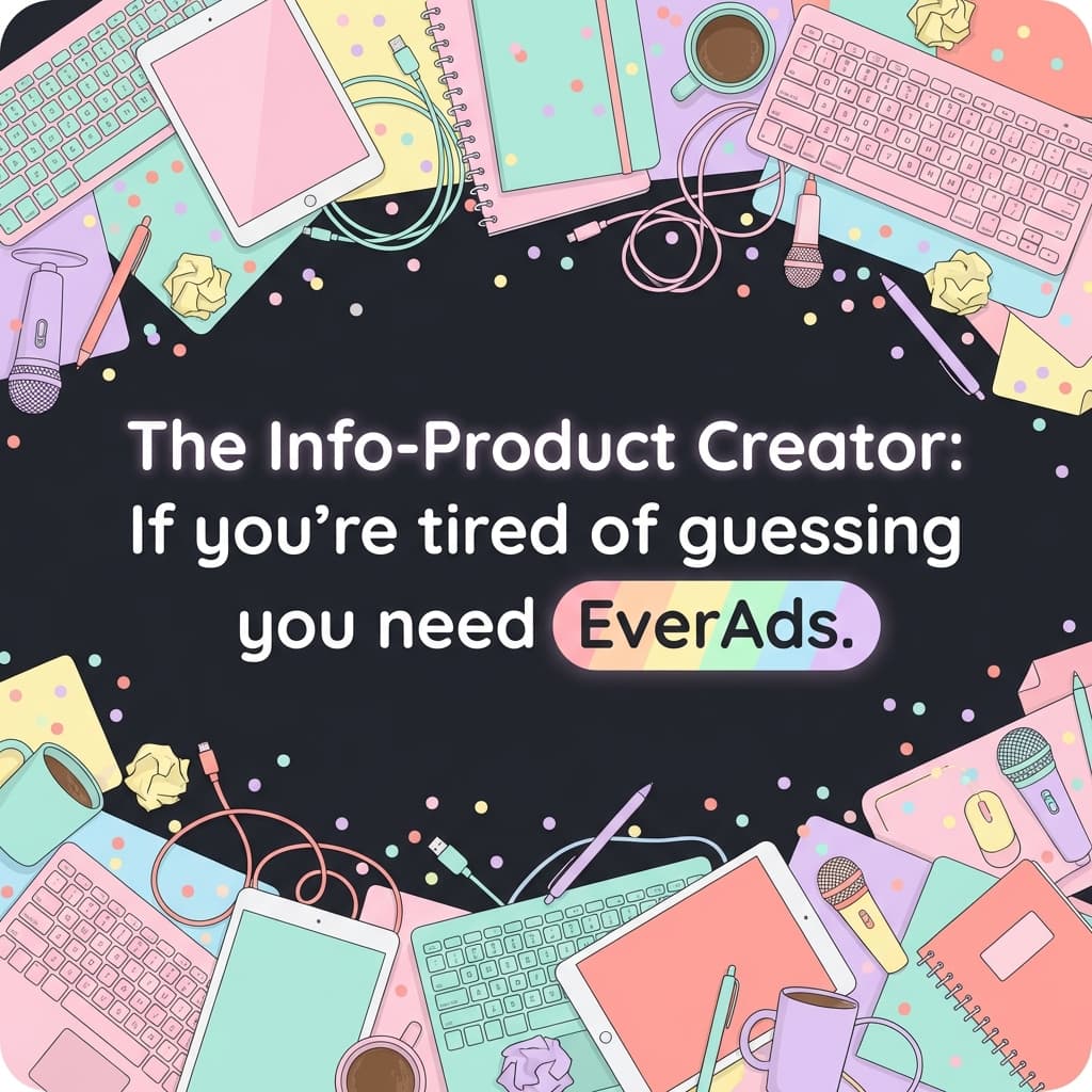 AI-generated course creator ad creative